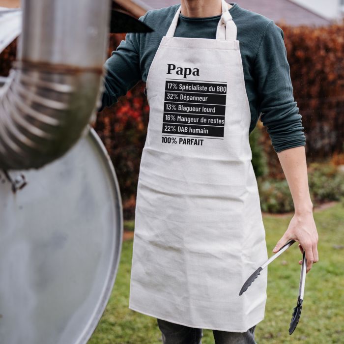 tablier de cuisine rigolo pour la femme et pour l'homme