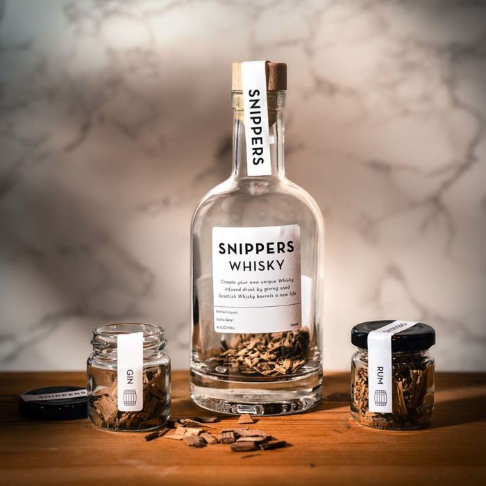 Coffret cadeau DIY whisky, rhum et gin