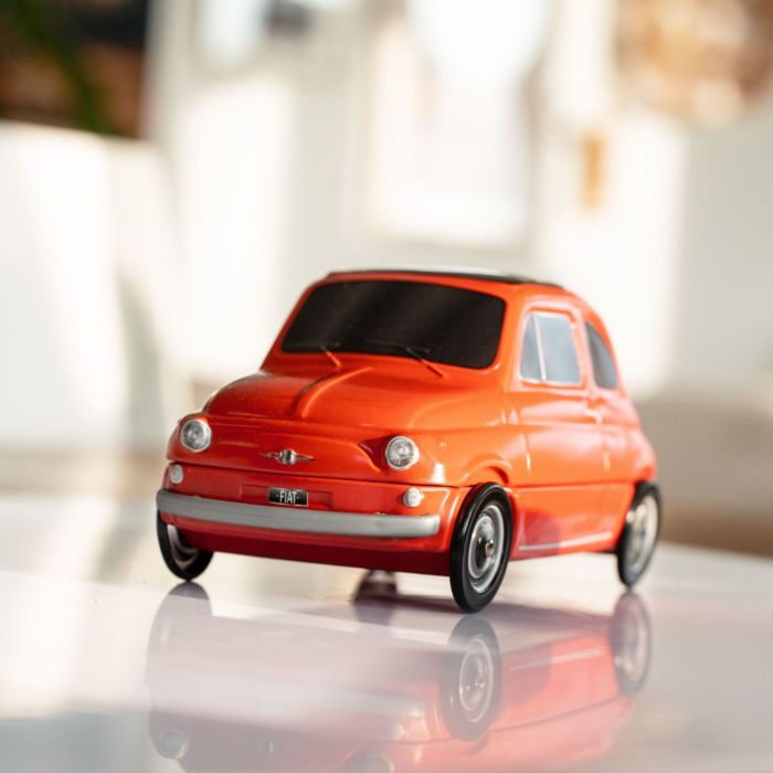 Boîte métallique Fiat 500 - Rouge