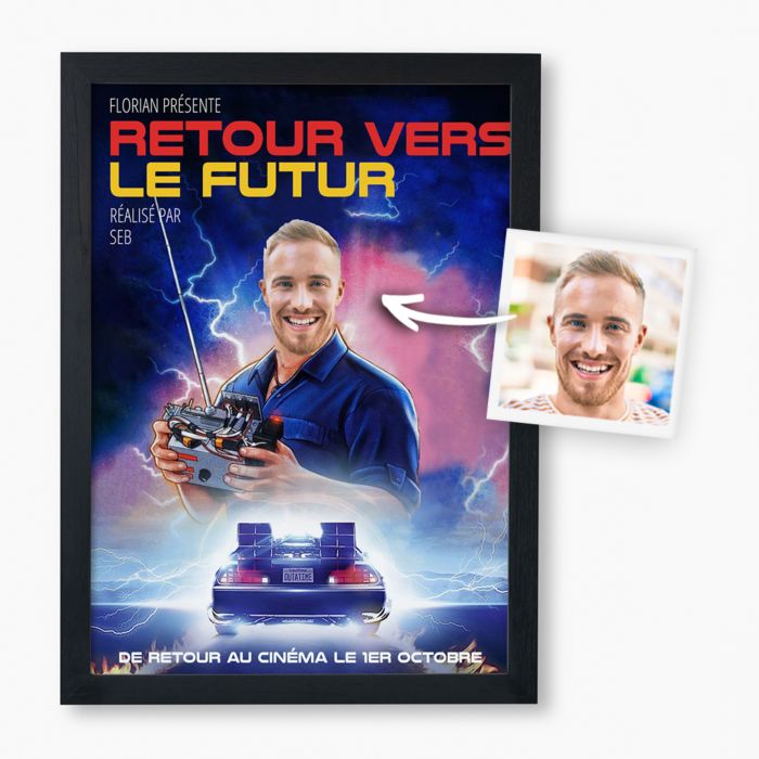 Poster personnalisé Retour vers le Futur