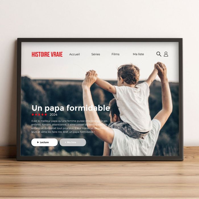 Poster personnalisé - Netflix