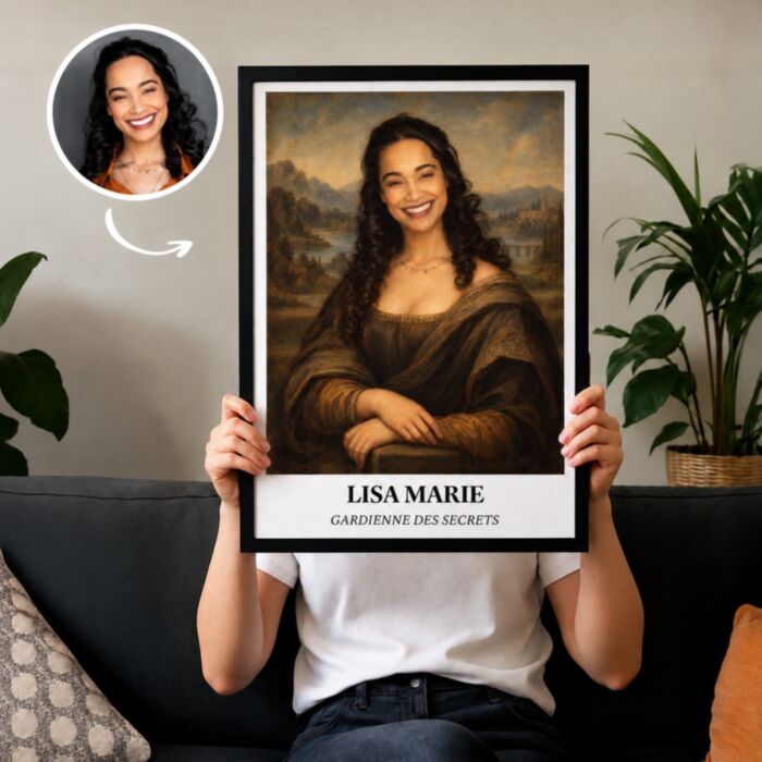 Poster personnalisé œuvre d’art