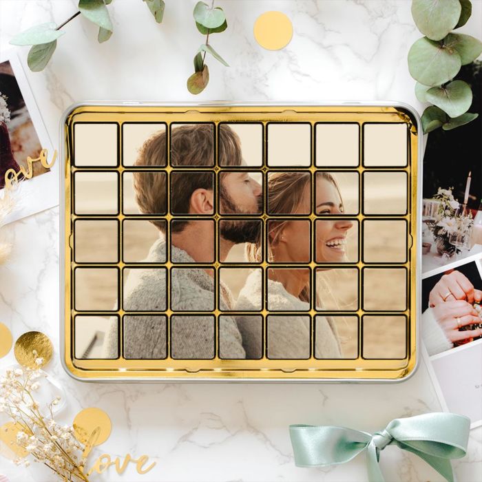 Chocolat personnalisé avec photo - 35 pièces