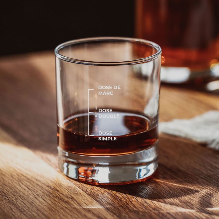 Verre à whisky personnalisé avec gravure