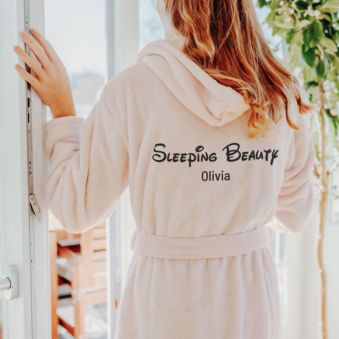 Peignoir personnalisé princesse