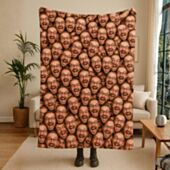 Couverture personnalisée avec visage