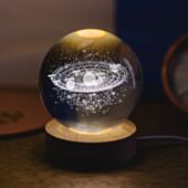 Globe en cristal – Planètes en 3D