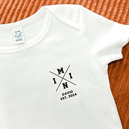 Body Bébé Fille Licorne Personnalisable Avec Prénom - Blanc 100% Coton - Neuf Avec étiquettes