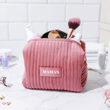Trousse maquillage personnalisée avec nom