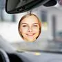 Désodorisant voiture personnalisé avec visage - Lot de 2