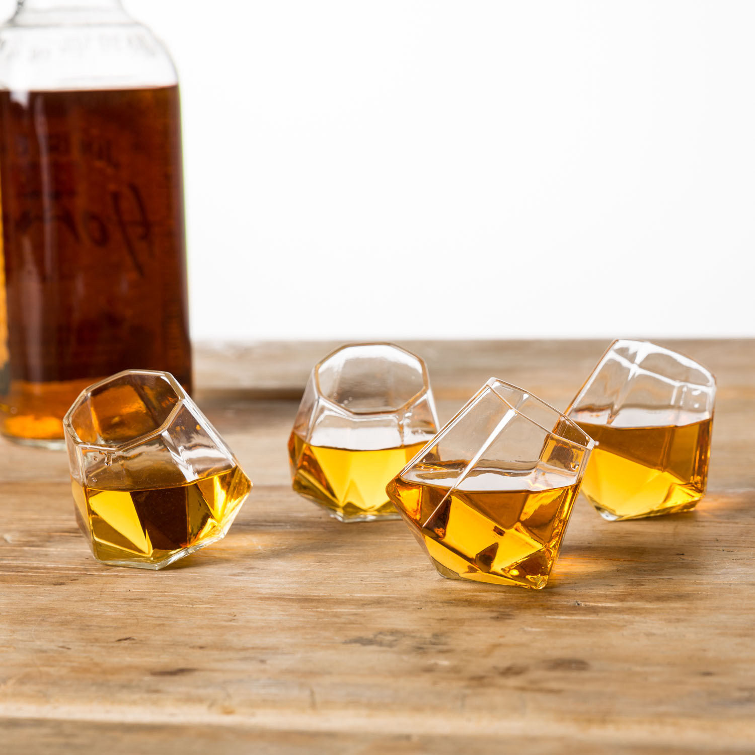 Verres à shot Diamant - Set de 4 verres
