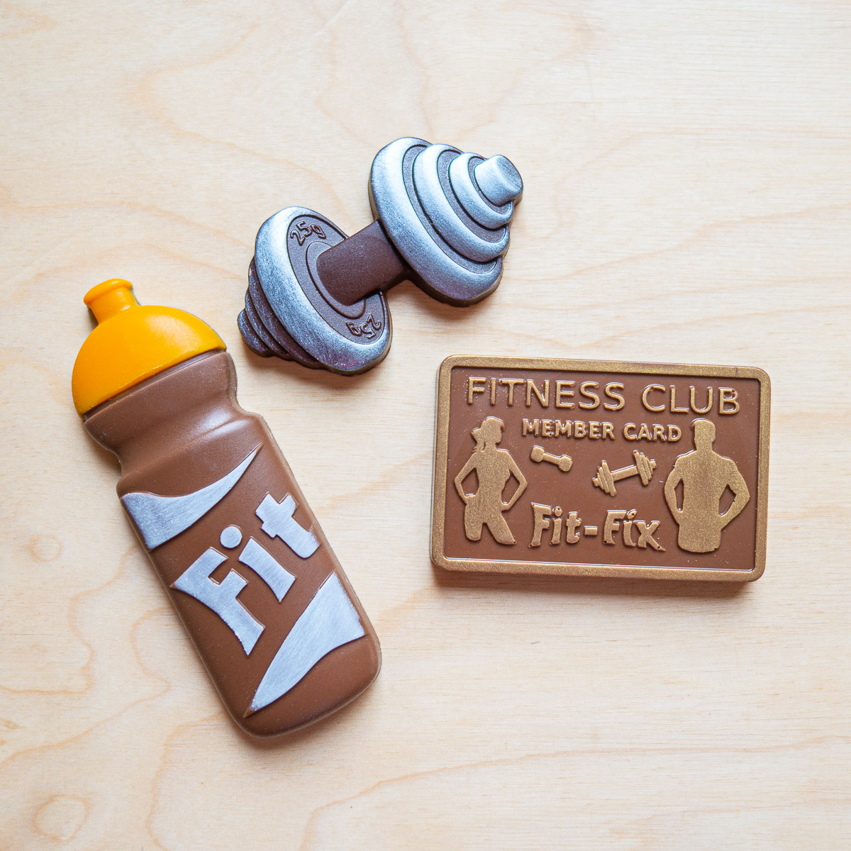 Coffret Fitness en Chocolat