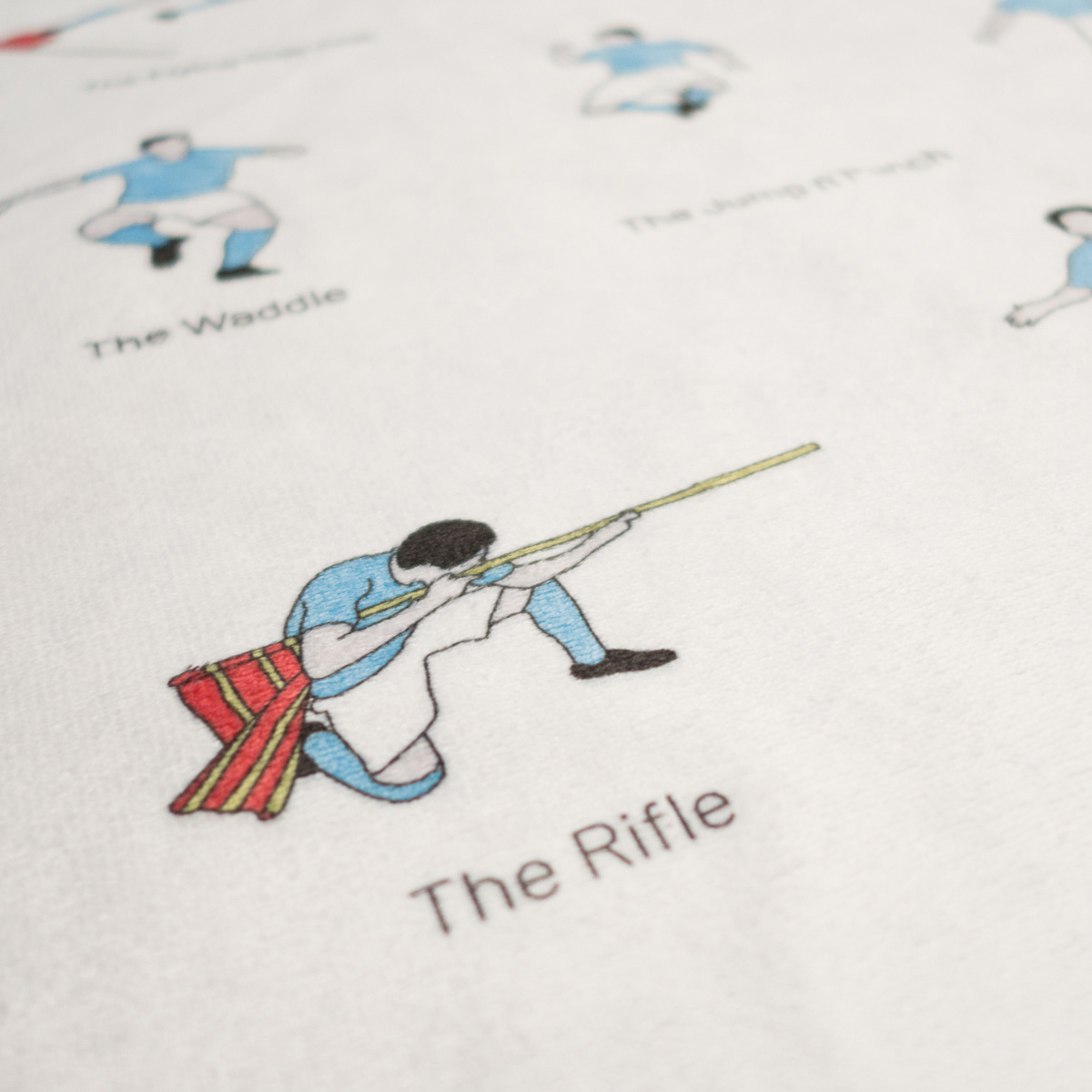 Serviette avec les célébrations de buts