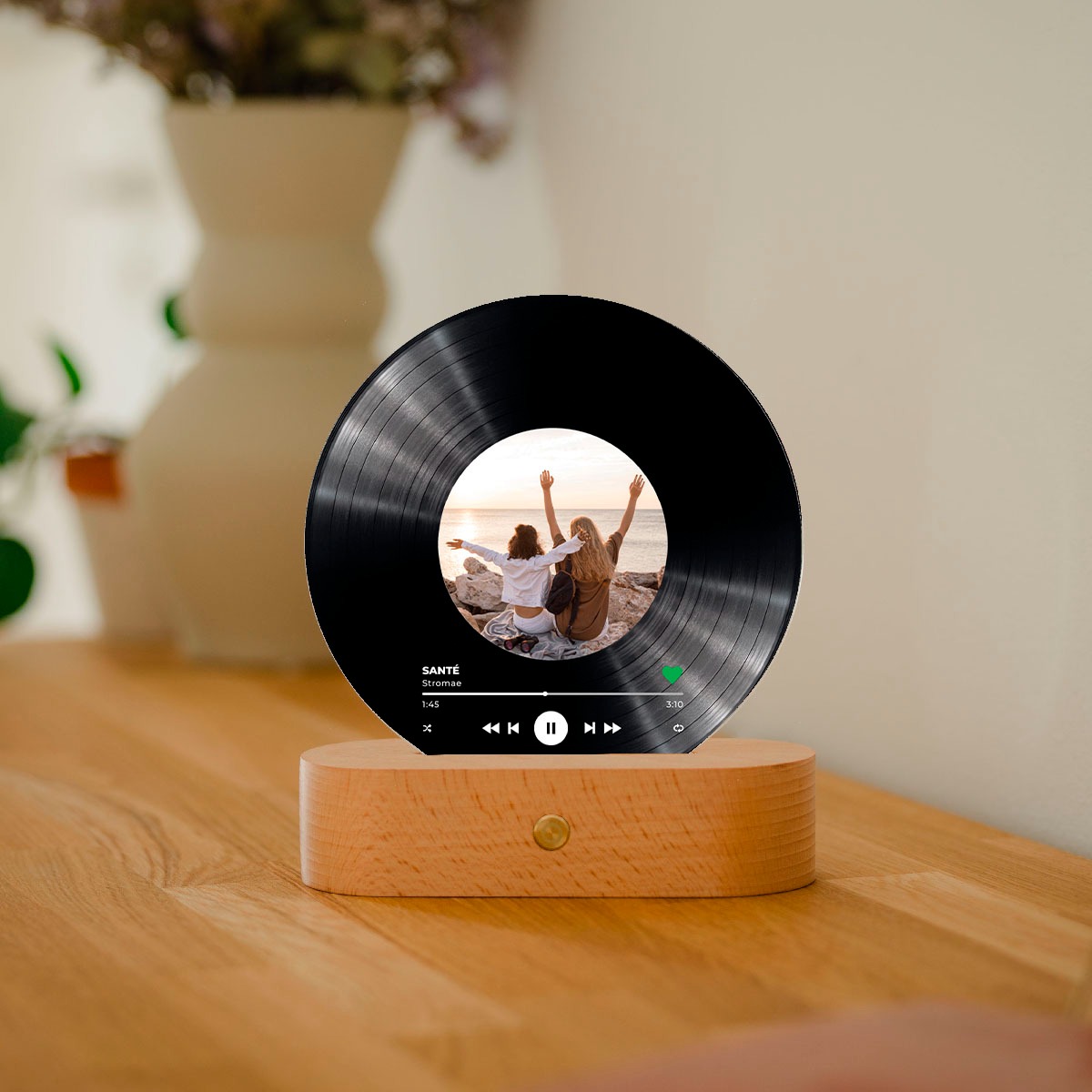 Lampe LED personnalisée Disque Lampe LED personnalisée Disque
