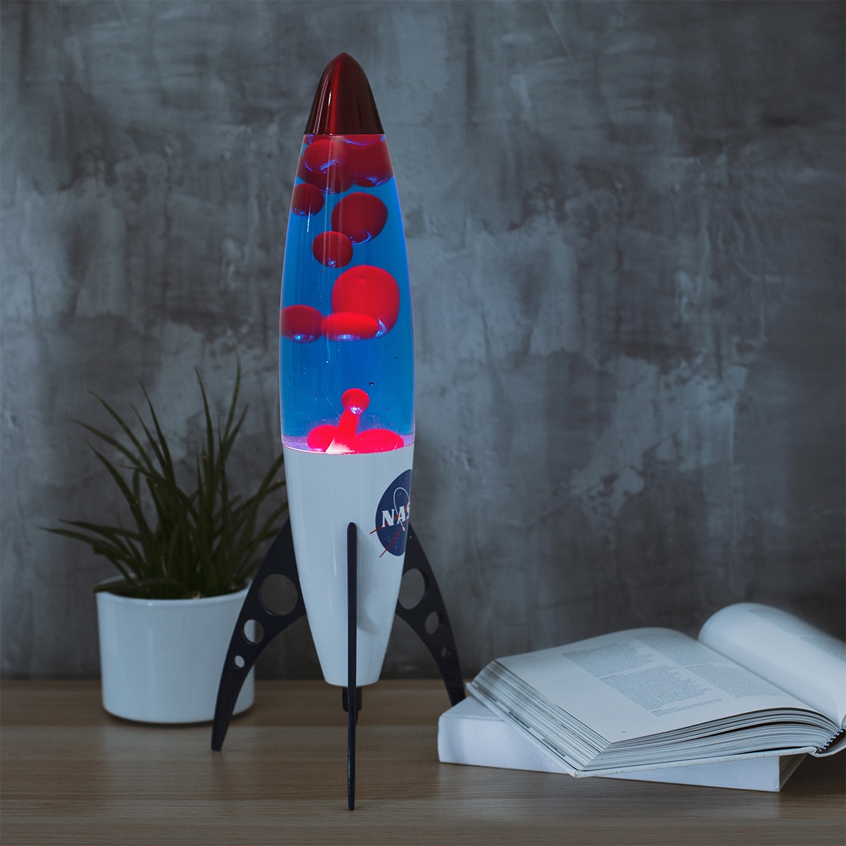 Lampe Magma Galaxie NASA Rétro