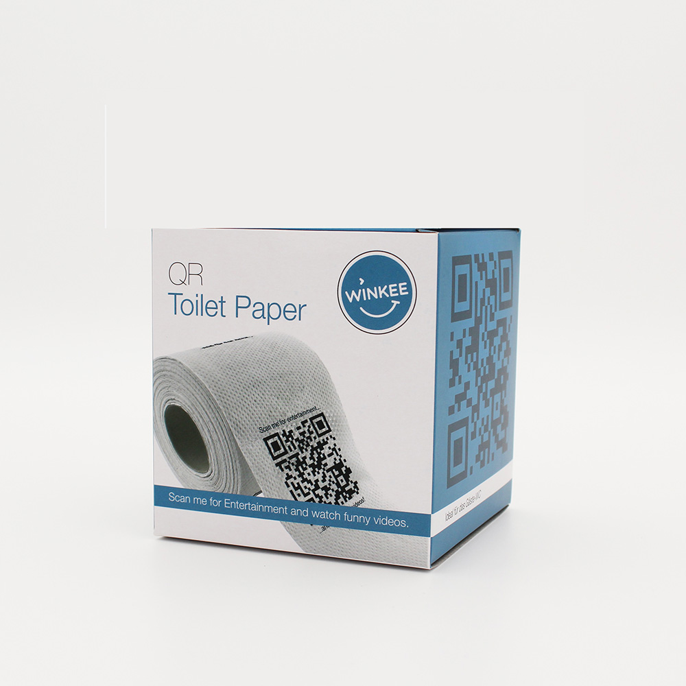Papier Toilette avec QR Codes