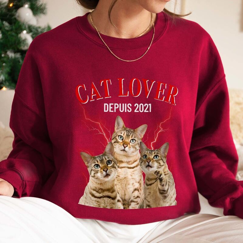 Pull Bootleg personnalisé avec votre animal de compagnie