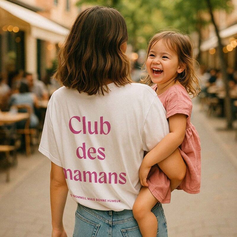 T-shirt personnalisé avec message