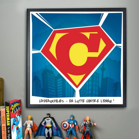 Superman - Poster Personnalisable