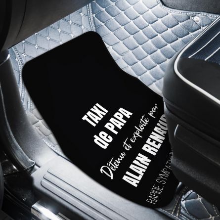 Tapis de voiture avec 5 lignes
