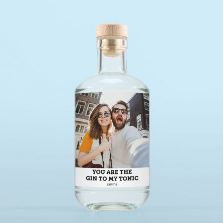 Gin avec Photo et Texte