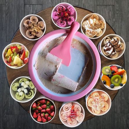 Rolling Ice Cream – Machine à glace en rouleaux