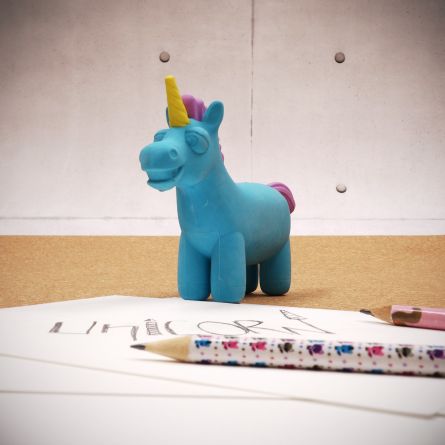 Gomme géante Licorne