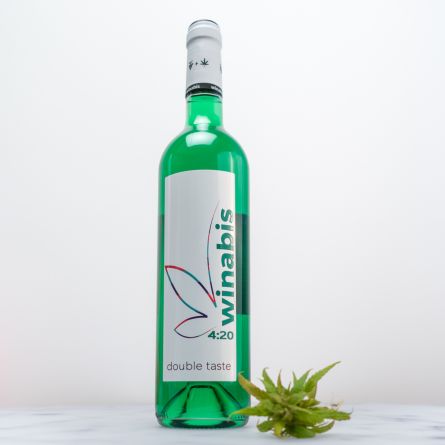 Cocktail Vert - Vin & Cannabis
