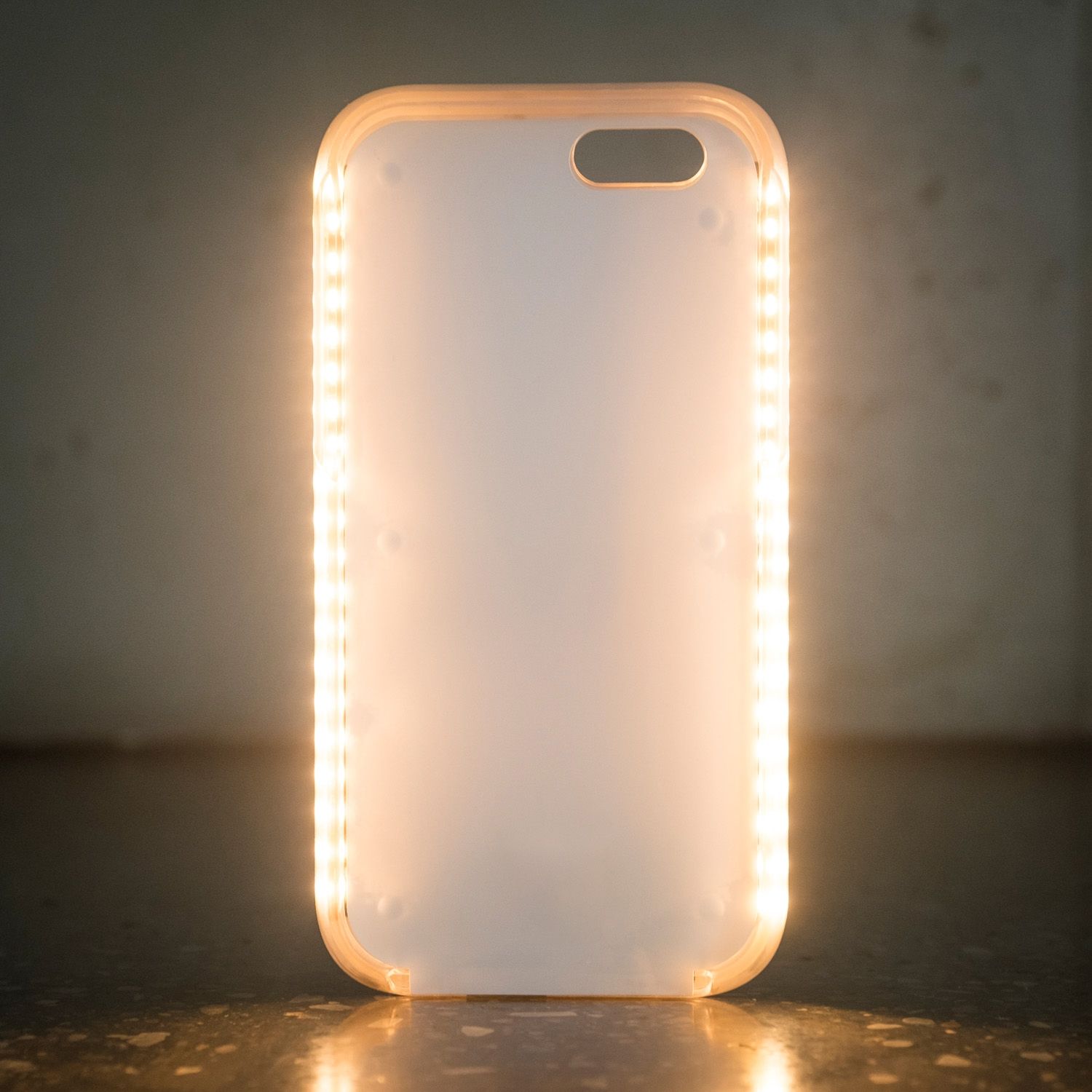 coque iphone 6 lumineuse selfie or