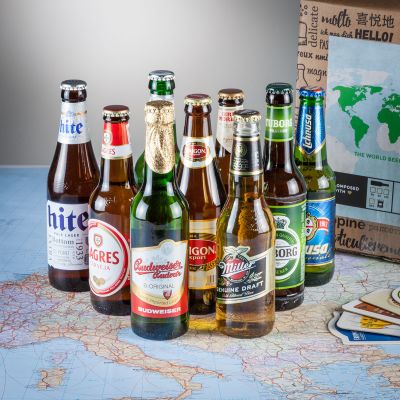 Cadeau homme - Le tour du monde en 9 bières