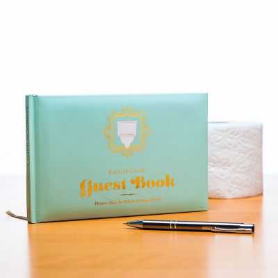 Cadeau mariage - Le livre d’or des toilettes