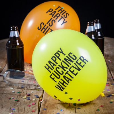 Cadeau bachelier - Ballons drôles et méchants - Pack de 12