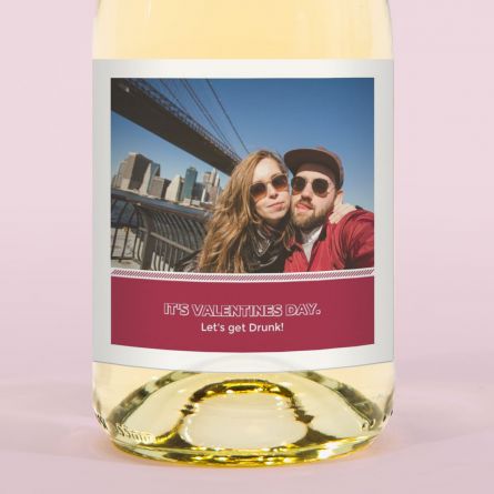 Secco avec photo et 2 lignes