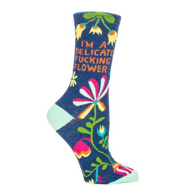 Cadeau fou - Chaussettes Delicate Fucking Flower