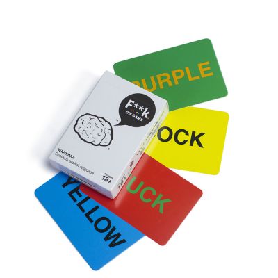 Jeux de soirée - Jeu de Cartes F**K the Game