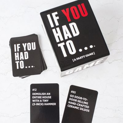 Jeux de soirée - Jeu de Cartes If You Had To